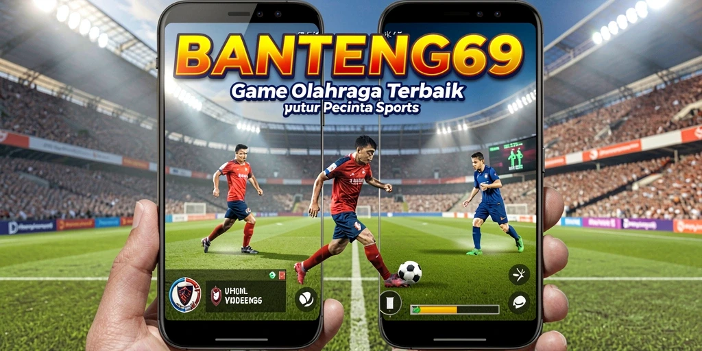 Screenshot utama BANTENG69 menampilkan gameplay olahraga yang seru.