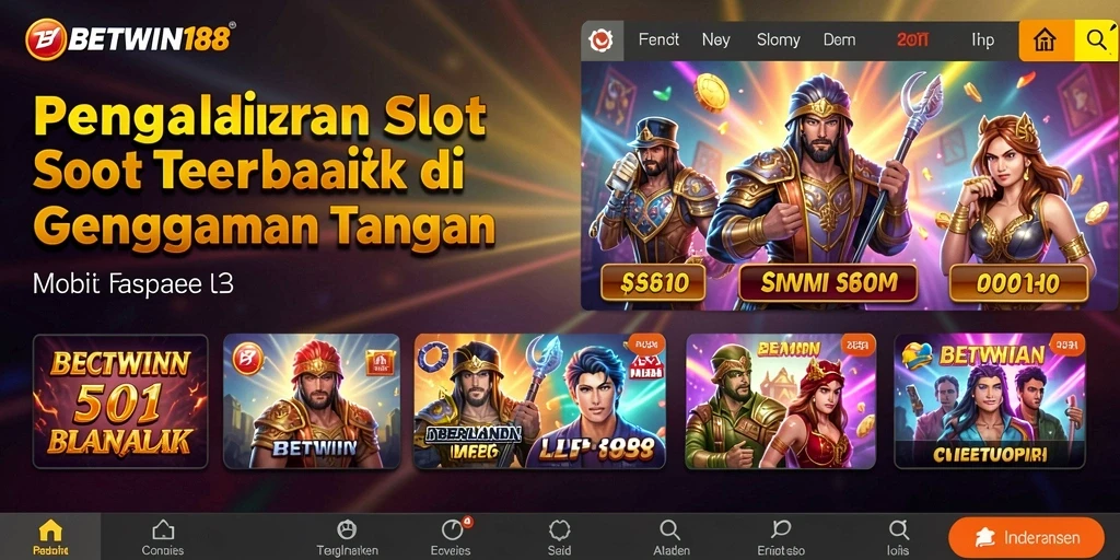 Tampilan gameplay BETWIN188 yang menampilkan permainan slot yang menegangkan.