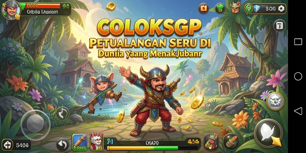 Tampilan menarik dari gameplay COLOKSGP yang penuh petualangan.