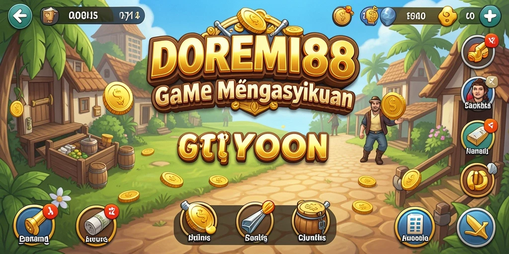 Screenshot utama DOREMI88 menampilkan momen seru dalam gameplay Tycoon.