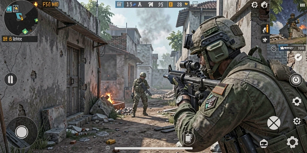 Tangkapan layar menampilkan aksi mendebarkan dalam gameplay FO8 yang intens.
