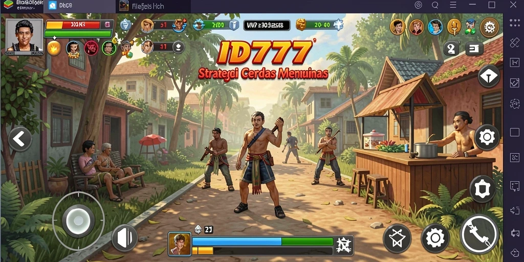 Tampilan gameplay ID777 yang menampilkan strategi dan taktik mendalam.