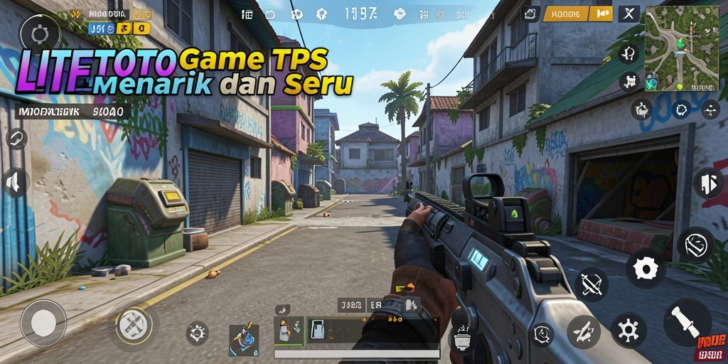 Gameplay LITETOTO yang penuh aksi dan strategi.