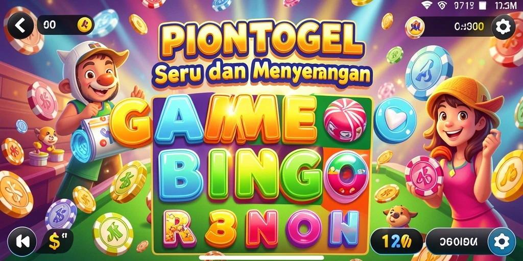 Tampilan gameplay menarik dari PIONTOGEL yang penuh keseruan Bingo.
