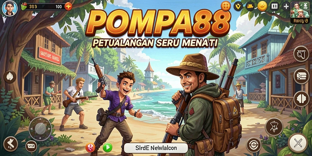 Tangkapan layar POMPA88 menampilkan momen petualangan yang mendebarkan.