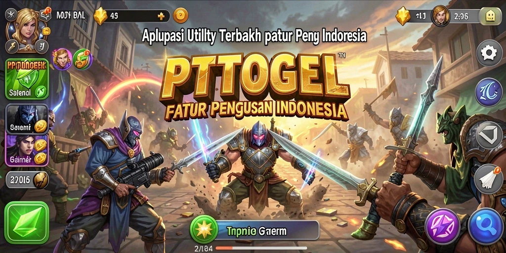 Tampilan antarmuka PTTOGEL yang ramah pengguna dan fungsional.