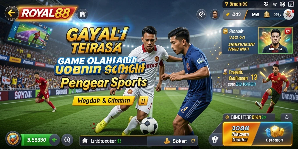 Screenshot gameplay ROYAL88 menampilkan aksi seru dalam olahraga.