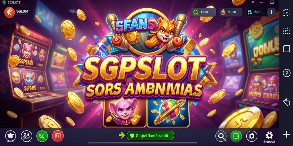 Tampilan menarik dari gameplay SGPSLOT dengan mekanisme TPS.