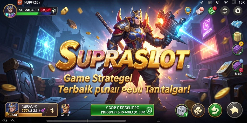 Tampilan menarik dari gameplay SUPRASLOT yang penuh strategi.