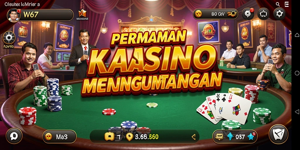 Tampilan menarik dari gameplay W67 yang mengasyikkan dan seru.