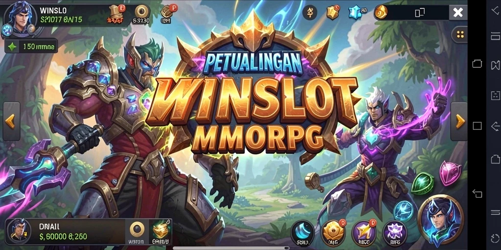 Tampilan gameplay WINSLOT yang mendebarkan di dunia MMORPG.