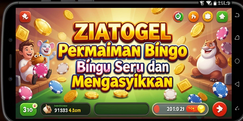 Tampilan gameplay ZIATOGEL yang seru dan penuh energi.