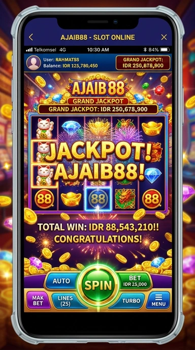 Pengguna sedang mengunduh aplikasi dari ajaib88 dengan mudah.
